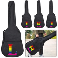 Guitar Bag Guitar Case Printing Rainbow Series 31-41 Inch Classic Acoustic Guitar Cover Waterproof B
