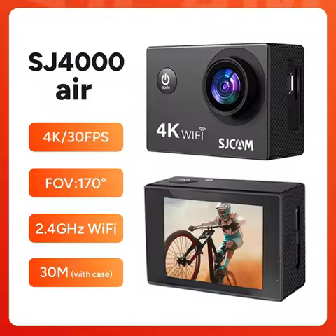 SJCAM SJ4000 Air Action Camera with 4K Video 30M Waterproof 2.4G WiFi Sports Camera Action Cam Sport