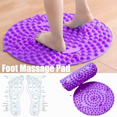 Non-Toxic Acupuncture Board Foot Massage Peg for Bodybuilding Equipment Fitness Relaxation