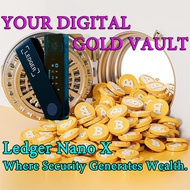 Ledger Nano X Hardware Wallet Bluetooth Crypto Wallet Multi-Chain Multi-Currency Secure Offline Priv