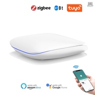 Tuya Zigbee BT Gateway Hub Intelligent Household Automation for Zigbee Devices Smartphone APP Remote Control Gateway Compatible with Amazon Alexa Google Home  Tolo4.03