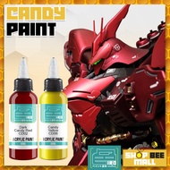 IRO Acrylic Pre-thinned Paint Candy Color Series 60ml Gundam Color Paint Airbrush Solvent Based Acry