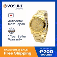 SEIKO SEIKO5 SNKK20J  SEIKO5 Gold Wrist Watch For Men from YOSUKI JAPAN