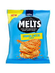 Calbee Melts Potato Chips, Original Cheese (57g)