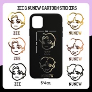 Zee & Nunew Cartoon Stickers (Zee Nunew)
