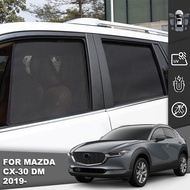 For Mazda CX-30 DM 2020 2021 2022 2023 2024 CX30 Magnetic Car Sunshade Front Windshield Curtain Rear