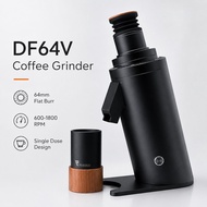 DF64V Gen 2 Electric Coffee Grinder Stainless Steel Commercial Home Pengisar Kopi Silver