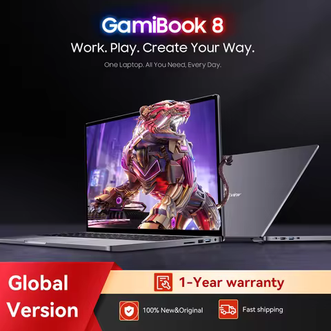 BLACKVIEW GAMIBOOK 8 16" FHD Display,16/512GB SSD AMD Ryzen™ 7 7735HS Laptop 57Wh Battery 65W Fast C