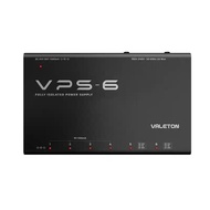 Valeton VPS-6 Fully Isolated Effects Power Supply with 6 Individual Custom Transformers and 24V DC O