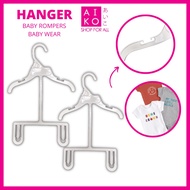 (AIKO)  HANGER BABY ROMPERS BABY WEAR SET BAJU BAYI 10 PCS SET HG420