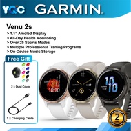 NEW Garmin Venu 2s MIND AND BODY, PLAY & STORE UP TO 650 SONGS — CONNECTED BY GARMIN