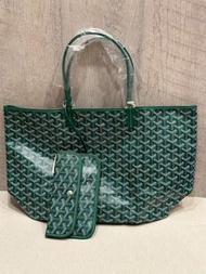 Goyard St Louis PM size 綠色Tote Bag
