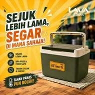 IRUMA x LAVA 10L Camper Ice Tank | Insulated Cool Box | Ice Tank Storage Box for Camping, Picnic, Tr