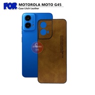 Motorola Moto G45 Moto G34 Ultrathin Luxury Leather Case