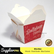 KEMASAN RICE BOX isi 50 /FOOD PAIL/BOX FOODPAIL/ KEMASAN FOOD PAIL/ FOOD PAIL KOTAK/DUS RICE BOX