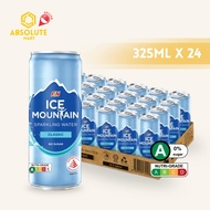 F&N Ice Mountain Sparkling Water Classic 325ML X 24 (CAN)