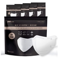 [ZERO GUARD]KF94 Yellow Dust 2D Mask(Black or White)100 pieces