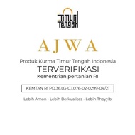 Nuna Kurma Ajwa 1 Kg Premium Timur Tengah Kurma Nabi Madinah High