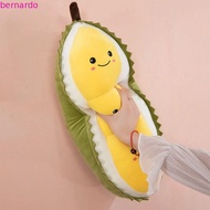 BERNARDO Durian Hugging Pillow, Collection Fluffy Fruit Durian Plush Pillow, Cute Appease Soft 30cm 