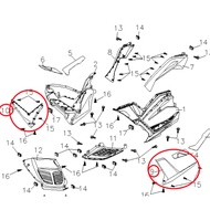 100% ORIGINAL WMOTO ES250i SIDE COVER F.L / SIDE COVER F.R 100% ORIGINAL WMOTO ES250i