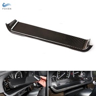 For BMW 7 Series F01 F02 F03 F04 2009-14 ABS Carbon Texture Dashboard Display Decorative Frame Car I