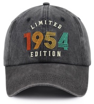 Fxbwhtey 61th 62th 63th 64th 65th 66th 67th 68th 69th 70th Hats Birthday Gifts for Men Women