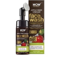 WOW Skin Science Apple Cider Vinegar Foaming Face Wash - with Organic Certified Himalayan Apple Cider Vinegar _150ml