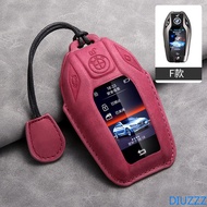 Leather LED Display Remote Car Key Cover Case For Bmw G32 I8 G31 X5 G05 X4 F20 X3 G01 G02 G30 X7 M5X
