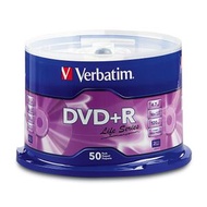 Verbatim 威寶 DVD+R 4.7GB 16X 生活系列 50片 筒裝 (97174)