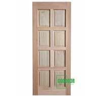 Goodoor Pintu Rumah Kayu Meranti Solid Door SD010- 33 3/4x83 Inch