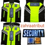 Security Vest, Security Guard Vest, Taslan Vest.