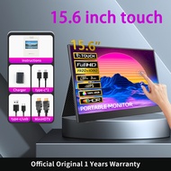 BYONE 15.6 inch Touch Screen Portable Monitor 1080p HD Monitor HDMI IPS Portable Screen 100% sRGB g