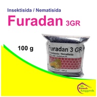 Nematisida Furadan 3 GR repack 100 g Insektisida obat hama tanaman cacing anggrek insek insektisida