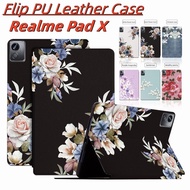 Singee Fashion Tablet Case For Realme Pad X 2026 10.95 inch 11‘’ Flip PU Leather Stand Book Cover Op