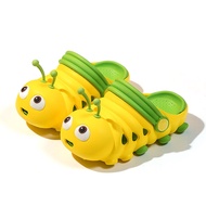Children Sandals Summer Cartoon Caterpillar Kids Toddler Boys Girls Baby Soft Sole Lightweight Shoes Anti-Slip Slippers