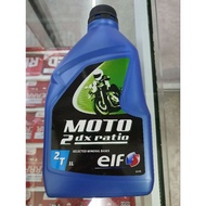 ELF MOTO 2 dx ratio 2T Engine Oil 100% New 100% Original Elf