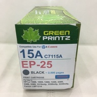HP C7115A(15A)/Canon EP-25 Laserjet Toner (GREEN PRINTz)