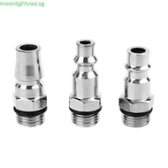 moonlightyaa 3x Convenient Quick Coupler 1 4 NPT Male Threads Size Tools US JP EU Type Set Air Hose 