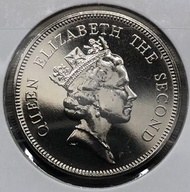 7c.6香港壹圓 1988年【限量版 全新未使用 套幣】【英女王 伊利沙伯二世】 香港舊版錢幣・紀念幣 $120 (7a.6)