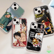 For iPhone 7 8 SE X 11 12 13 14 15 Character Cool Anime Washed Phone Cases Metal Photo Frame Unisex