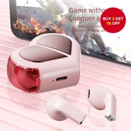 K520 Headphones HD Calls Love Shaped Deformable Earphones Stereo Sound Bluetooth Wireless Noise Redu