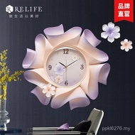 Decoration European Style Household Exquisite Embossed Clock Clock Clock Decoration Wall Clock Wall 