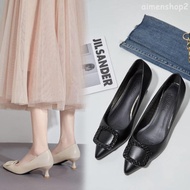 FC3 3Cm Pointed Low Heel Shoes For Women