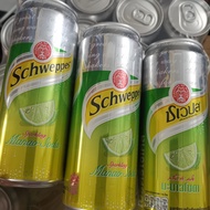 玉泉青柠梳打 330ml (6罐装) 泰国青柠梳打 泰国柠檬梳打 Schweppes Soft Drink Lemon-soda Schweppes lime Schweppes Lemon soda