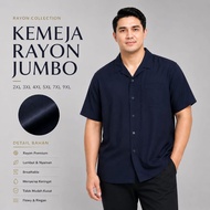BIG Up Rayaon Shirt Jumbo Xxl Xxxl Shirt Men'sPOLOS 4xl 5xl 7xl 9xl