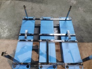 กังหันตีน้ำโครงสแตนเลส304 กังหันตีน้ำโซล่าเซลล์เครื่องเติมอากาศในน้ำ โซล่าเซลล์ บ่อกุ้ง บ่อปลา กังหั