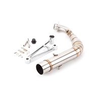 BWS 125 motorcycle exhaust Middle Link pipe slip on for Yamaha BWS 125 150 ZUMA125