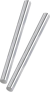 XiKe 2PCS 6mm x 100mm Case Hardened Chrome Plated Linear Motion Rods Shaft Guide Rail for 3D Printer