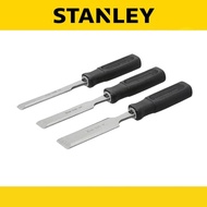 STANLEY 16089 WOOD CHISEL SET X 3PCS ( 1/2" ,  3/4" ,  1" )