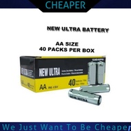 AA 40pcs 1 Kotak NEW ULTRA AA BATTERY Battery